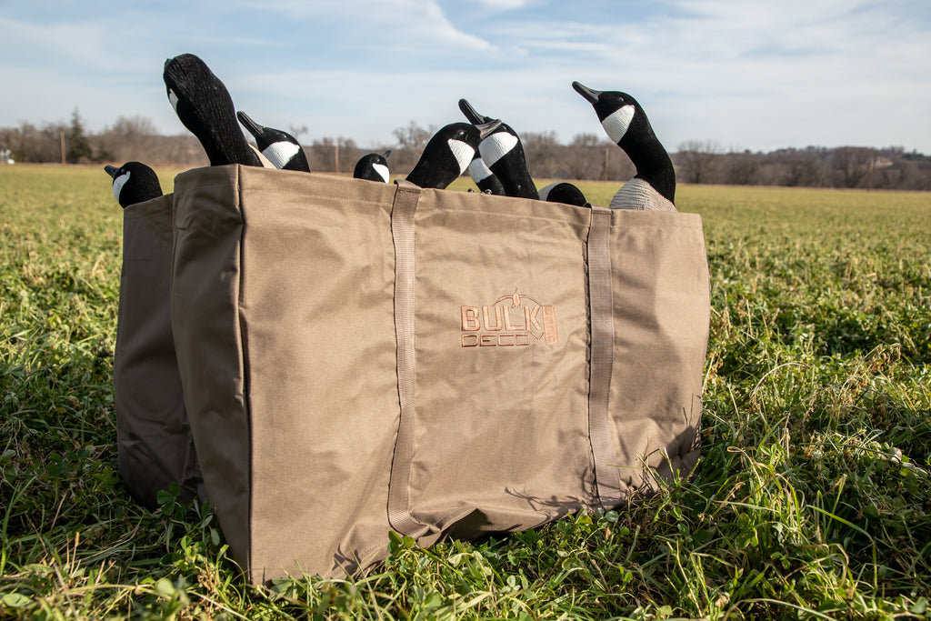 6 Slot Fullbody Goose Decoy Bag Bulk Decoy Club