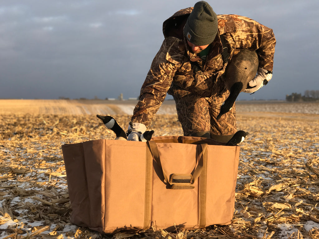 6 Slot Fullbody Goose Decoy Bag Bulk Decoy Club