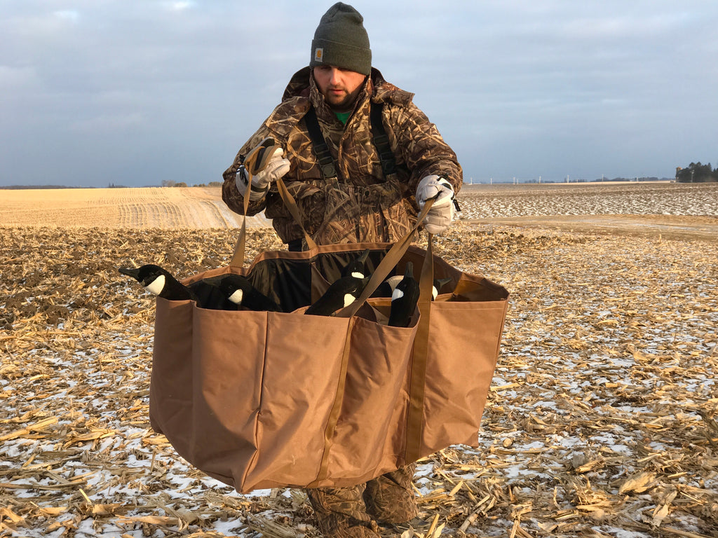 6 Slot Fullbody Goose Decoy Bag Bulk Decoy Club
