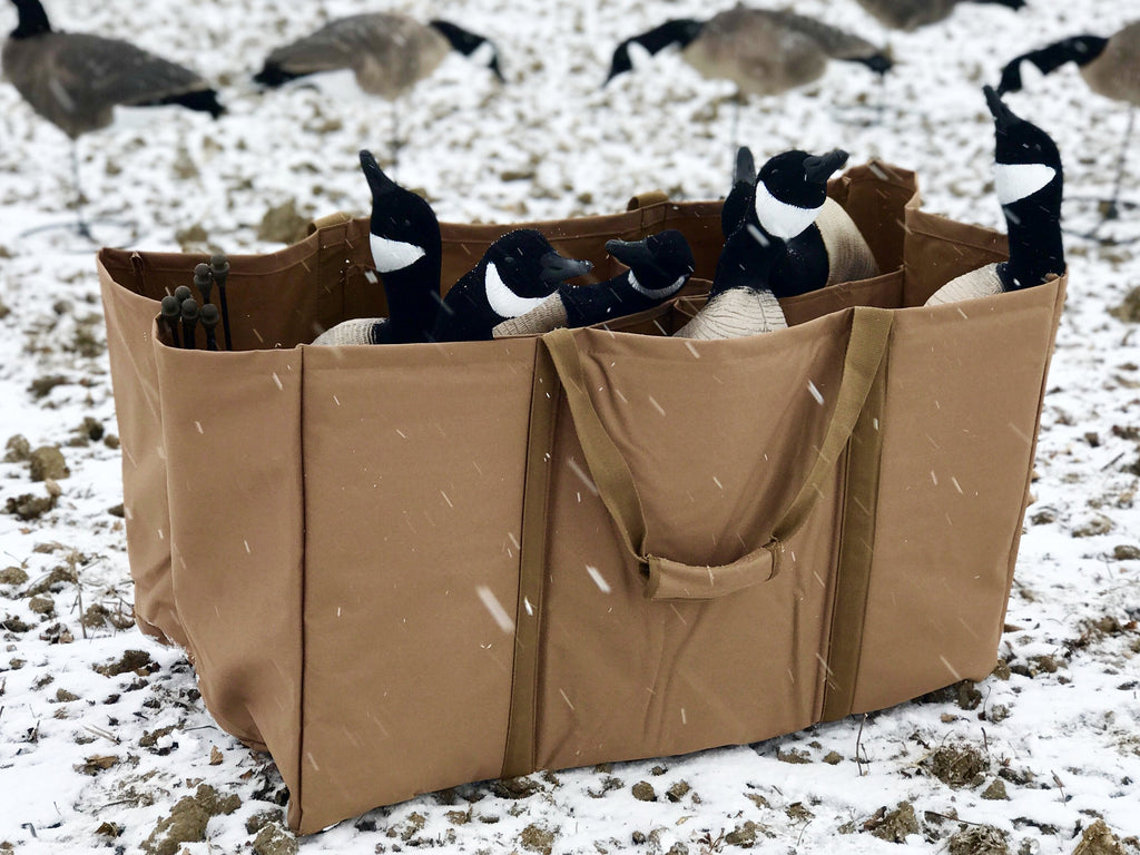 6 Slot Fullbody Goose Decoy Bag Bulk Decoy Club